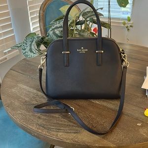 Navy Kate Spade Saddle Bag